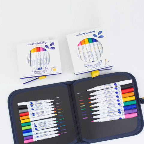 Wishy Washy Markers - Set of 9 Assorted Colors