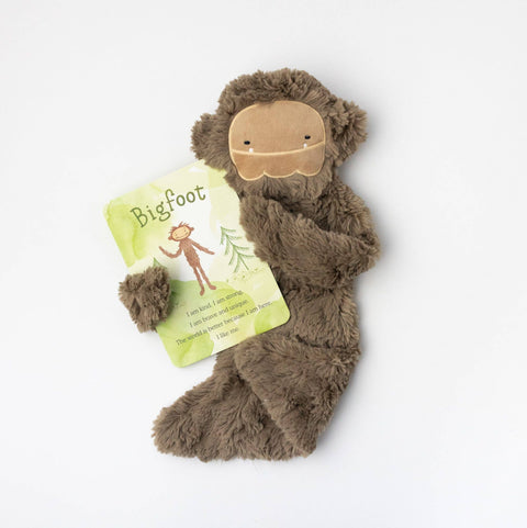 Bigfoot Snuggler + Intro Book - Self Esteem
