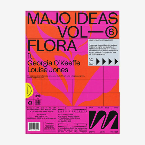 Vol ⑥ — Flora Sticker Based Art Pack