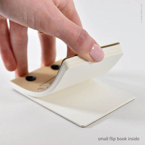 Draw-Your-Own Flip Book + Pencil