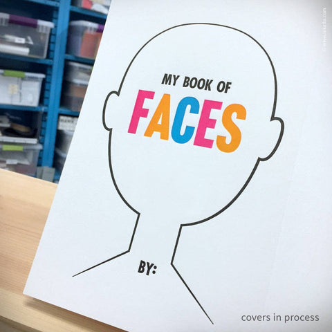 My Book of Faces Four-Panel Sketchbook (#365)