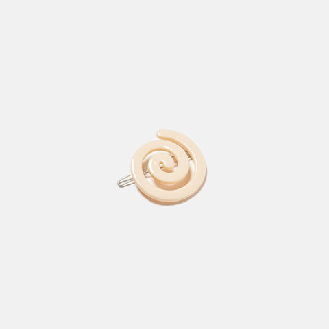 Spiral Clip in Cream