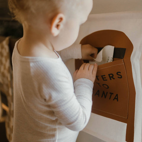 Letters to santa wall hanging