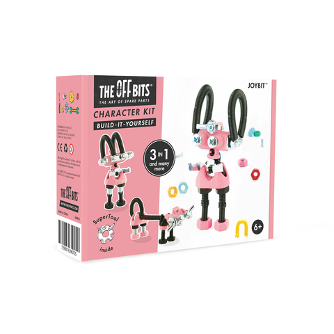JoyBit - Character Kit: Educational DIY toy, Robot Build Kit