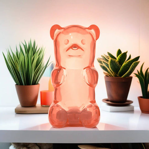 Kids Night Light: Squeezable Gummy Soft Glow - Peach