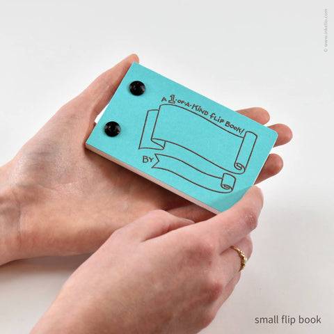 Draw-Your-Own Flip Book + Pencil