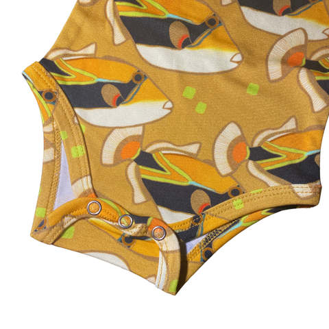 Classic Onesie- Humuhumu Love Yellow