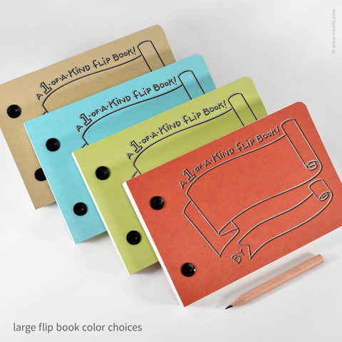 Draw-Your-Own Flip Book + Pencil