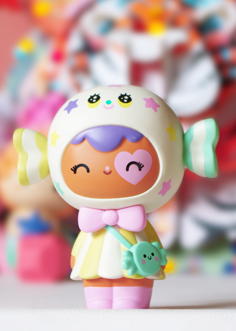 Candy Button Wishing Doll