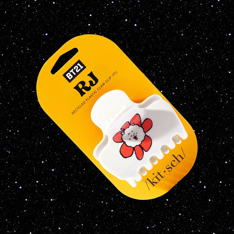 BT21 x Kitsch Recycled Plastic Puffy Claw Clip - RJ