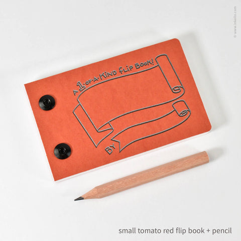 Draw-Your-Own Flip Book + Pencil