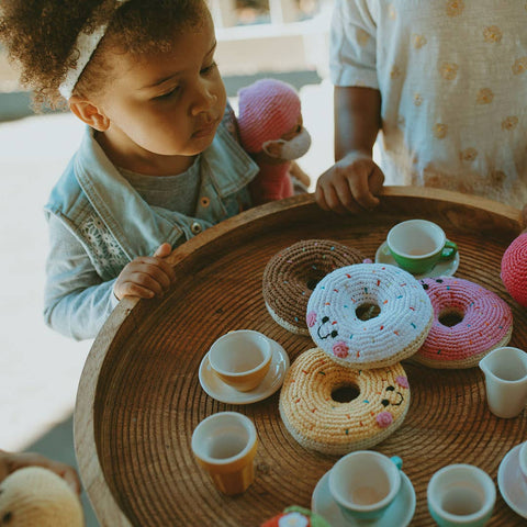 Pretend Play Food Rattle - Donut