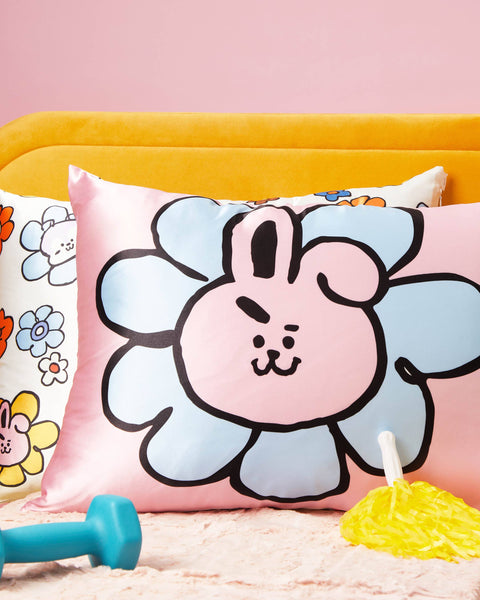 BT21 x Kitsch Satin Pillowcase Standard - Cooky