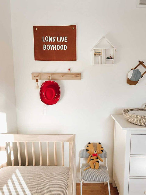 Long Live Boyhood Canvas Banner