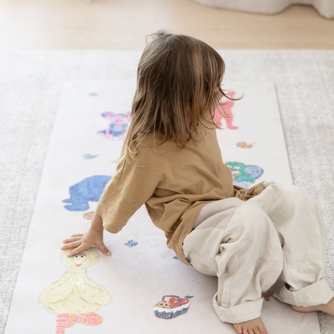 Sesame Street Print Kids Yoga Mat