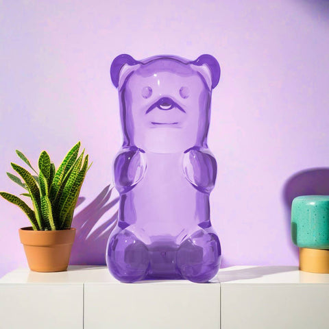 Kids Night Light: Squeezable Gummy Soft Glow - Grape