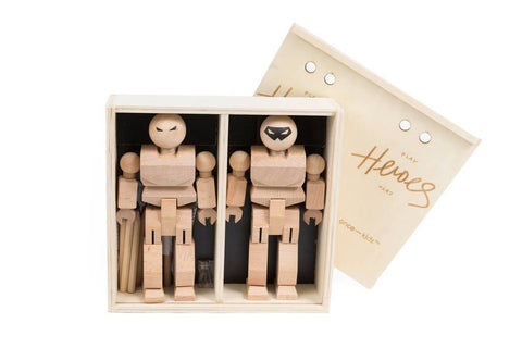 Playhard Heroes Action Figure DIY 2pcs