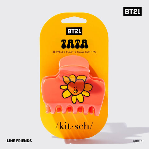 BT21 x Kitsch Recycled Plastic Puffy Claw Clip 1pc - Tata