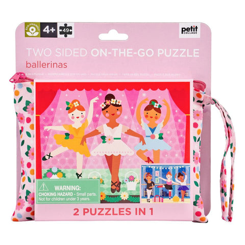 Two Sided Ballerinas On-The-Go Puzzle