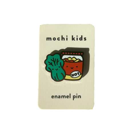 Kimchi Enamel Pin