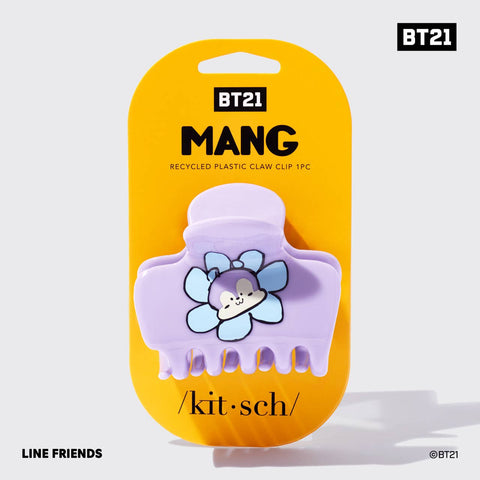 BT21 x Kitsch Recycled Plastic Puffy Claw Clip 1pc - Mang