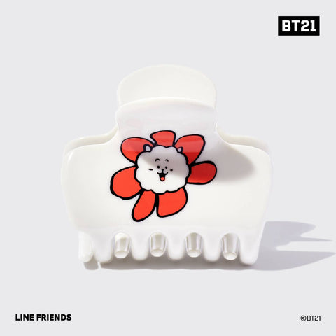 BT21 x Kitsch Recycled Plastic Puffy Claw Clip - RJ