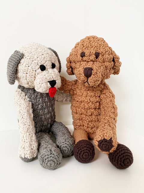 Stuffed Animal -   Sheepadoodle Dog