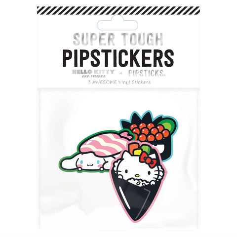 Hello Kitty And Friends Cute Sushi Vinyl Sticker Collection