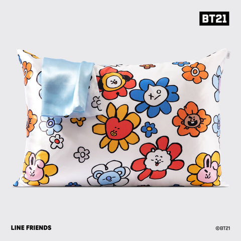 BT21 x Kitsch Satin Pillowcase Standard - Koya