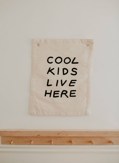 Cool Kids Canvas Banner