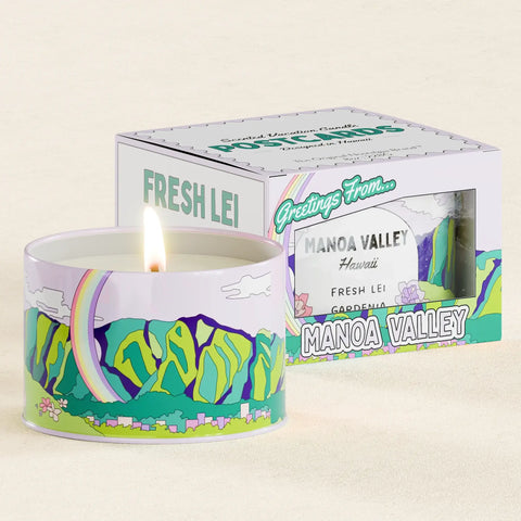 Manoa Valley, Hawaii | Scented Destination Candle