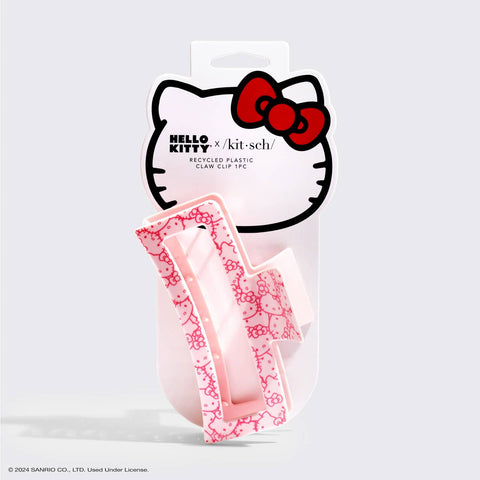 Hello Kitty x Kitsch Recycled Jumbo Open ClawClip-Pink Kitty