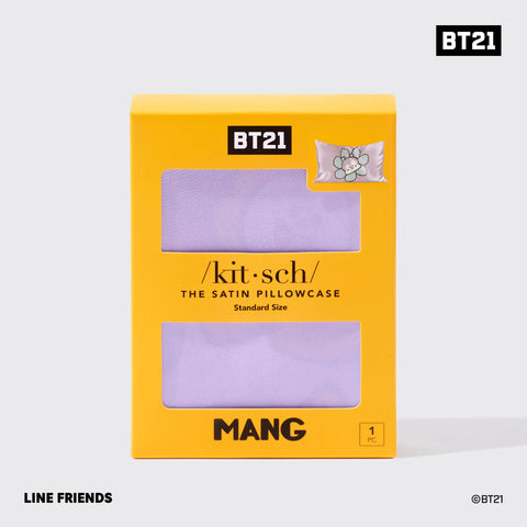 BT21 x Kitsch Satin Pillowcase Standard - Mang