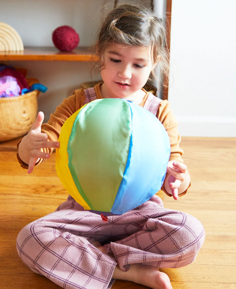 Rainbow Balloon Ball - 100% Silk Cover to Make Balloons Last!