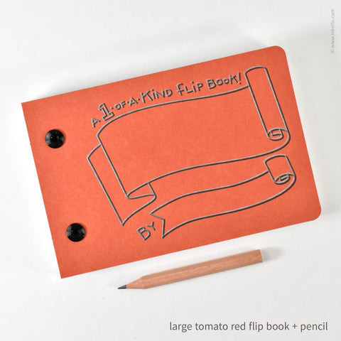 Draw-Your-Own Flip Book + Pencil