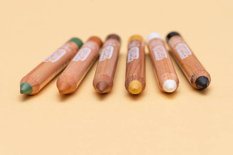 Set of 6 Vie Sauvage makeup pencils