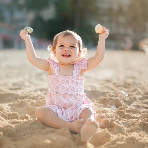 Shell-abrate Kids Bamboo Smocked Dress