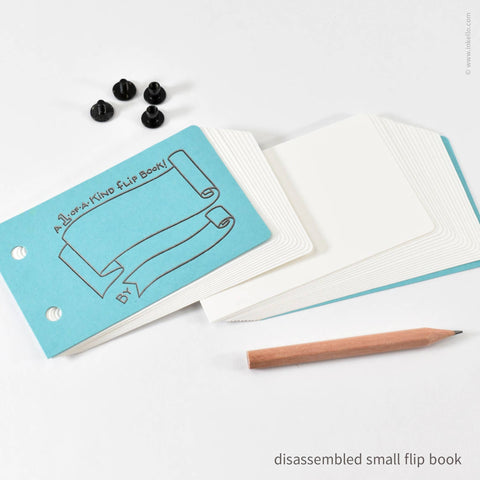 Draw-Your-Own Flip Book + Pencil