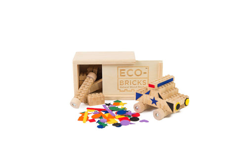 Eco-bricks™ Bamboo 24pcs + felt