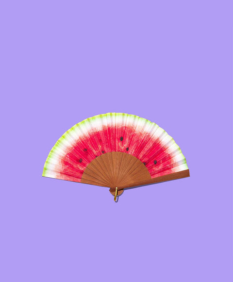 Summer Fruits MINI fan 100% handmade in Spain