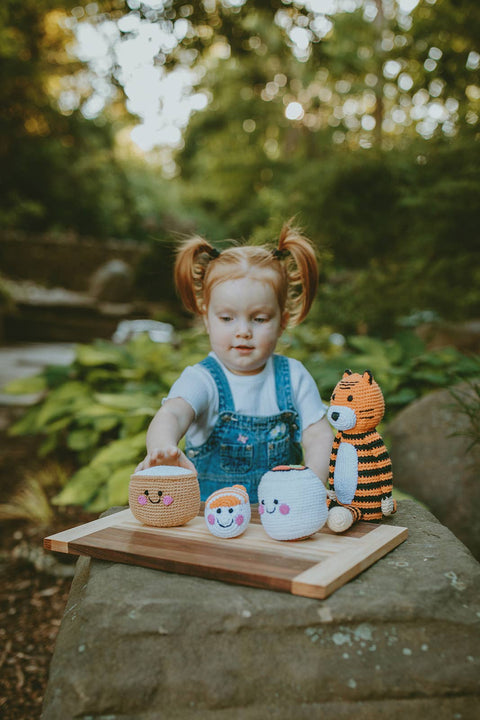 Pretend Play Food Rattle - Sushi