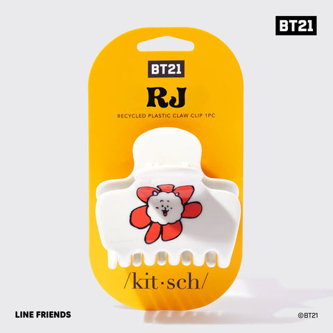 BT21 x Kitsch Recycled Plastic Puffy Claw Clip - RJ