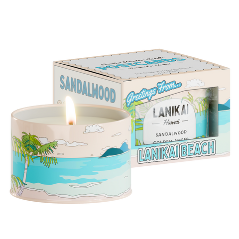 Lanikai Beach, Hawaii | Scented Destination Candle