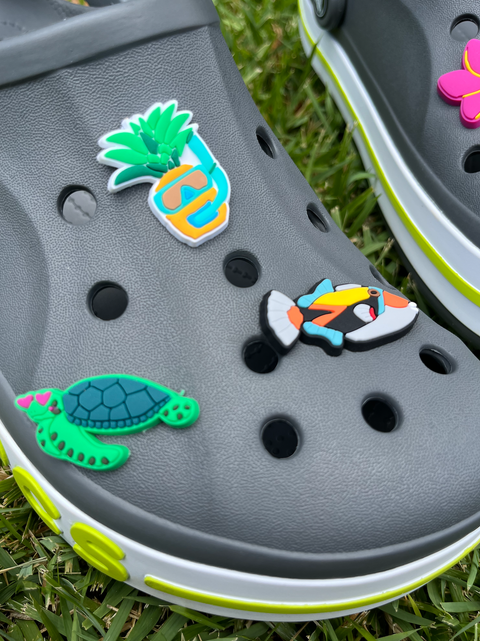 Hawaii themed Jibbitz / Croc Charms