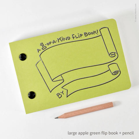 Draw-Your-Own Flip Book + Pencil