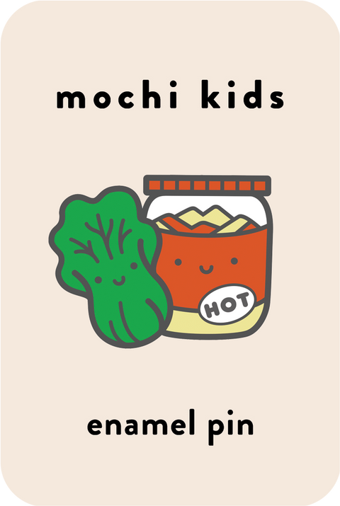 Kimchi Enamel Pin