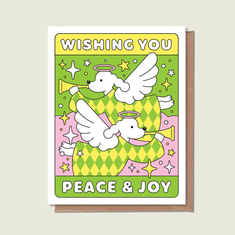 Wishing You Peace & Joy Greeting Card