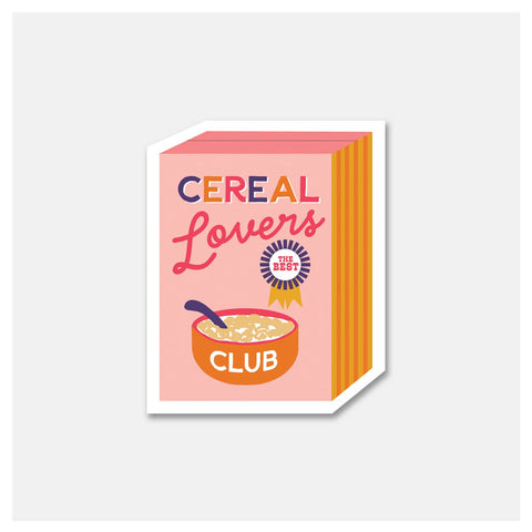 Cereal Lovers Club - Sticker