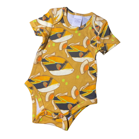 Classic Onesie- Humuhumu Love Yellow