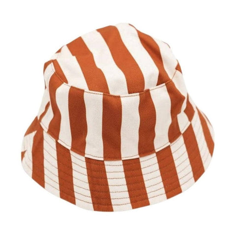 Reversible Bucket Hat - Stripes Atlas & Tierra